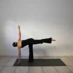 Parivritta-Ardha-Chandrasana